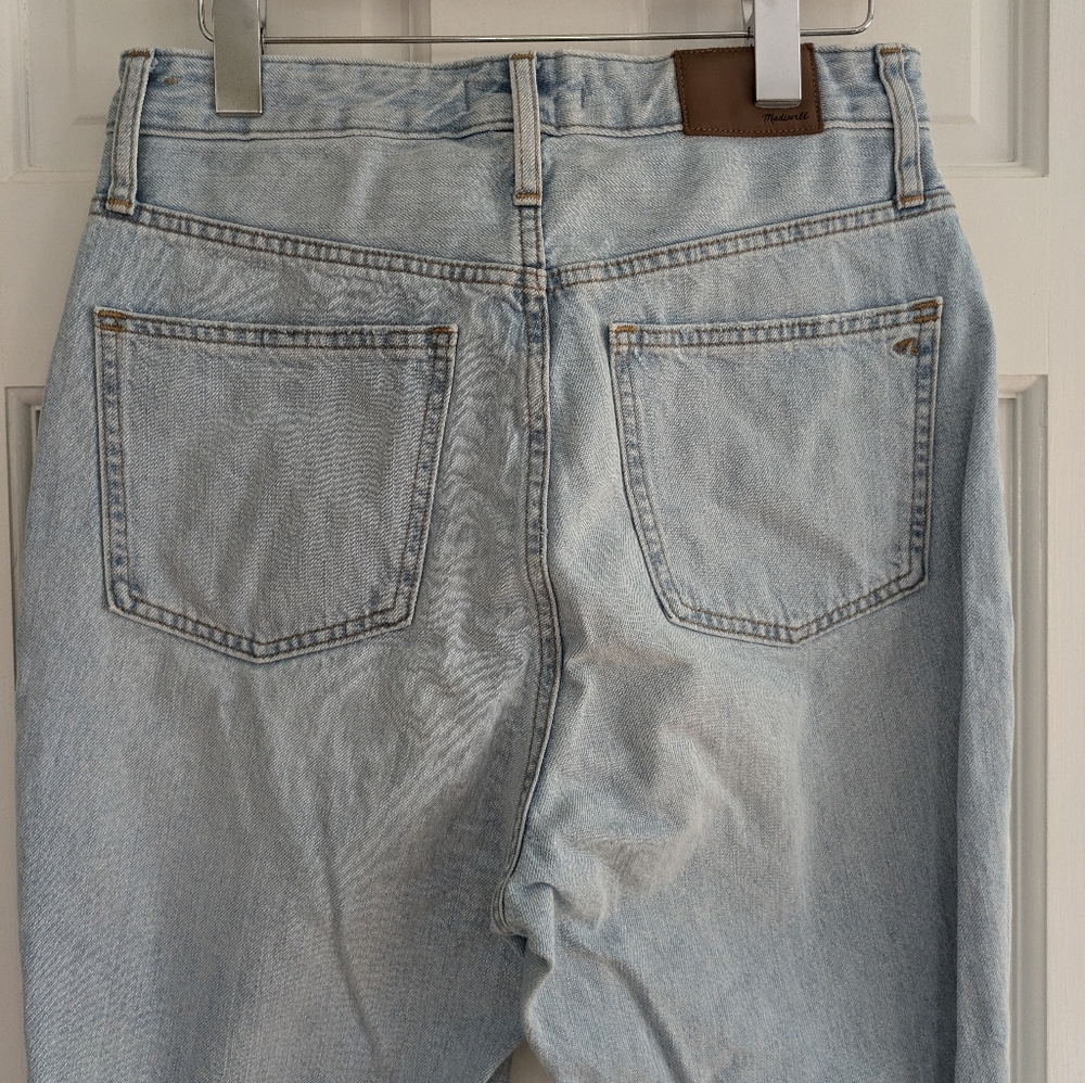 Madewell curvy perfect jean high rise light wash size 28 - Picture 10 of 12